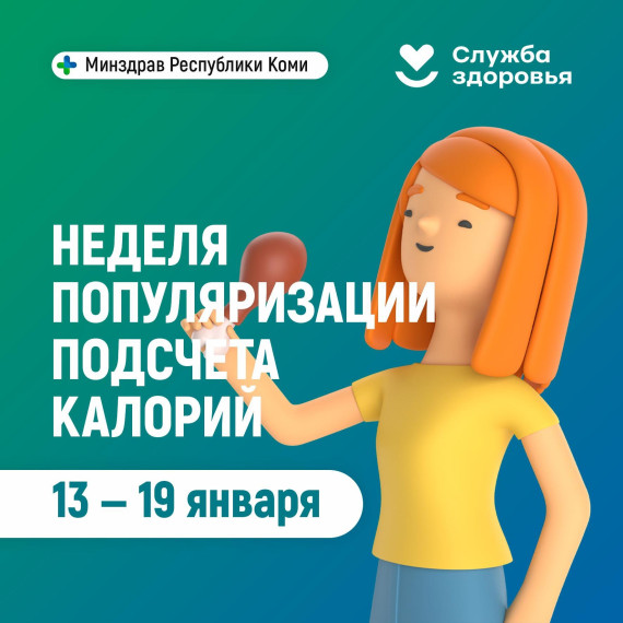 Неделя популяризации подсчета калорий.